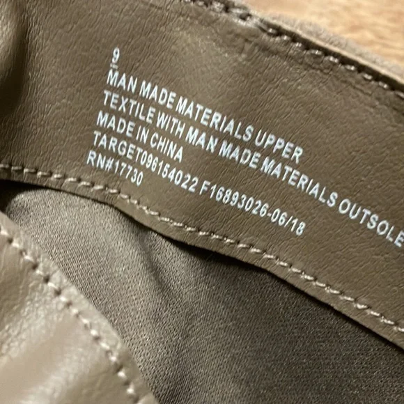 Size 9 target brown suede knee high boots - Picture 4 of 5